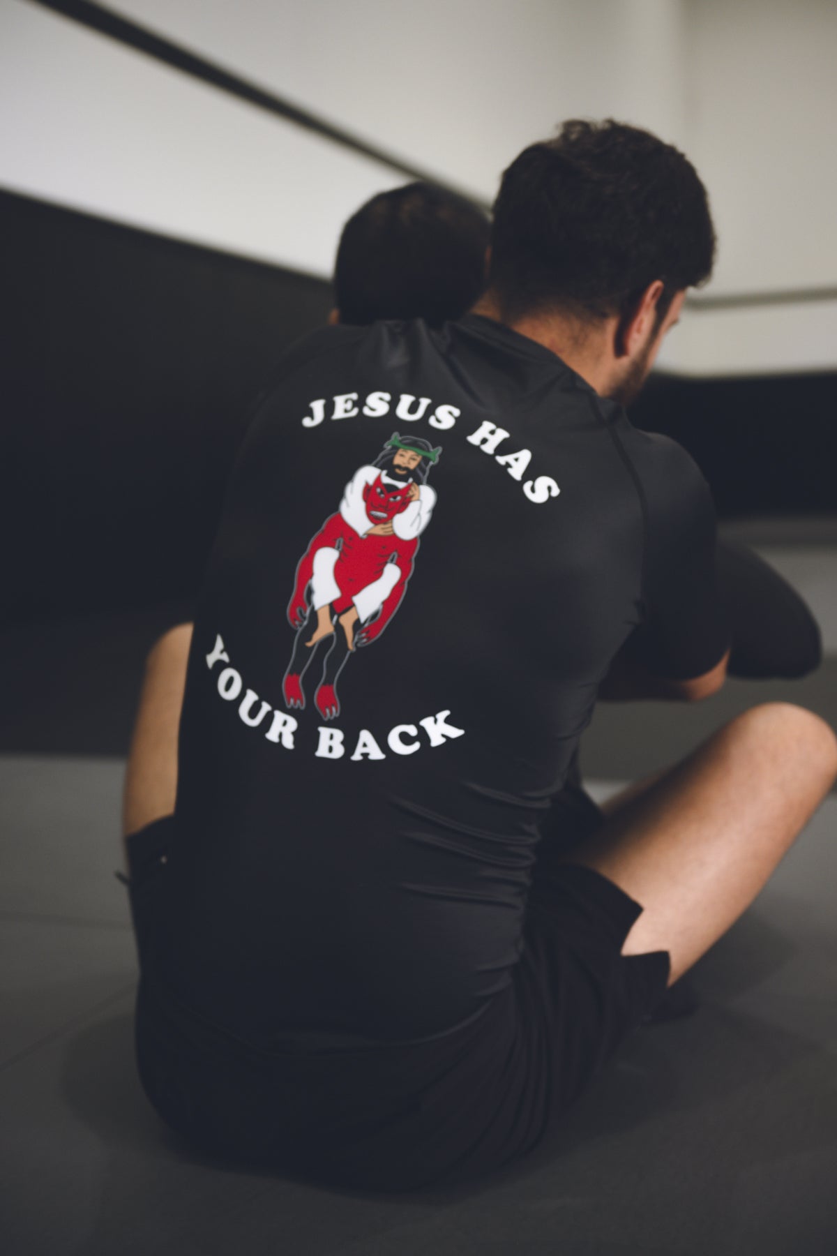 JHYB Choke Out Evil Rash Guard