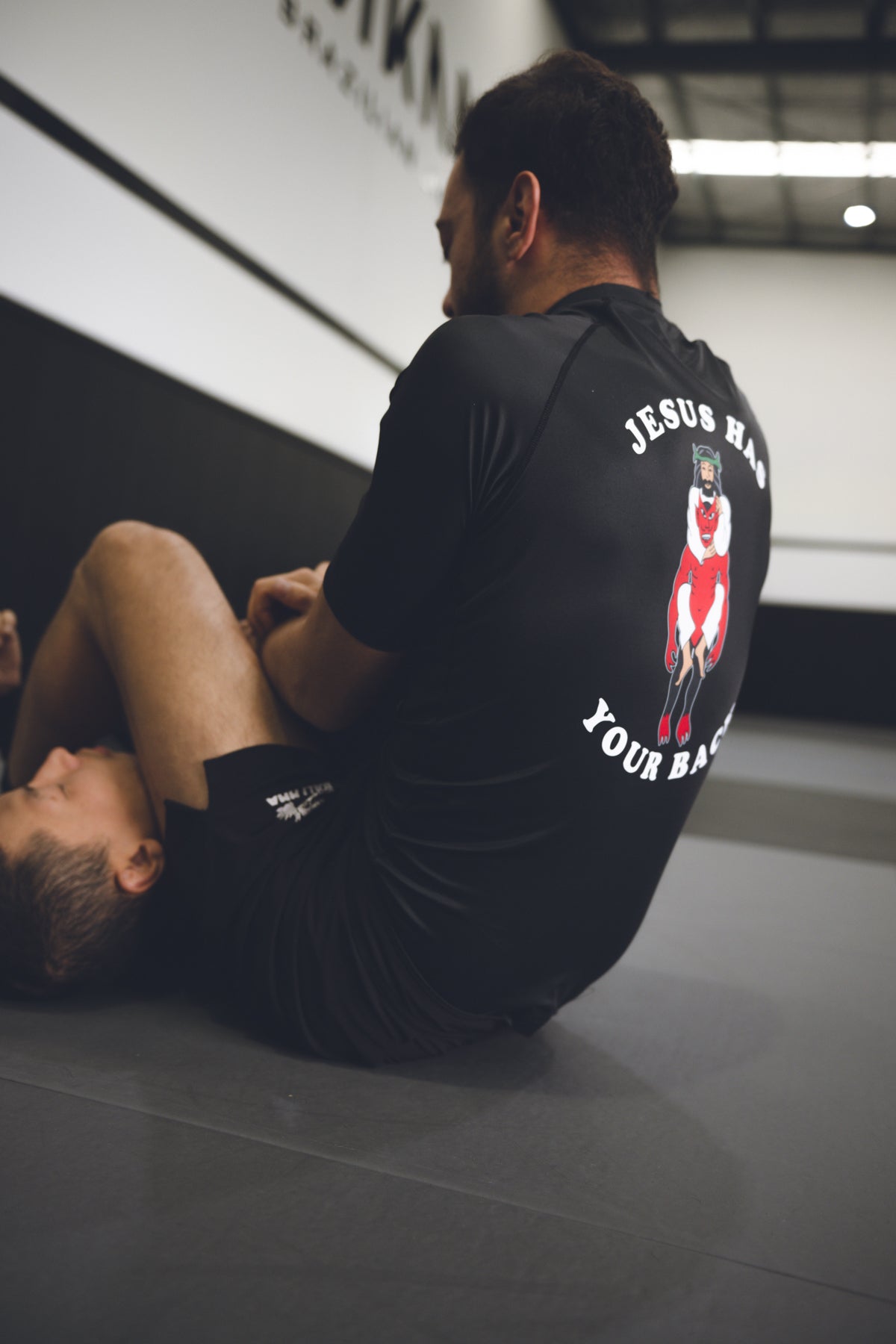 JHYB Choke Out Evil Rash Guard