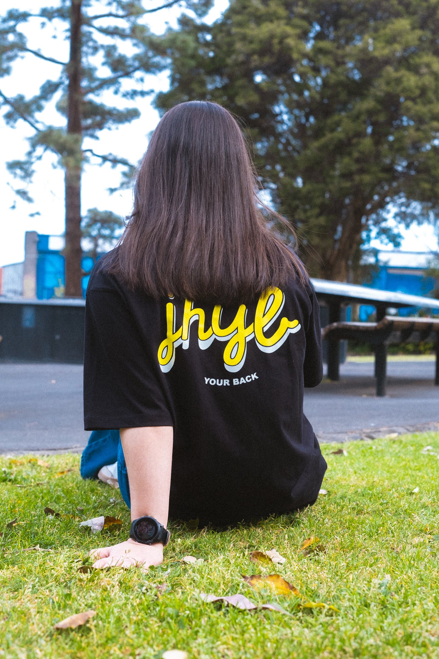 JHYB Signature Tee – Black & Yellow