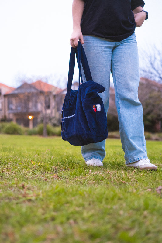 JHYB Corduroy Tote Bag – Limited Edition