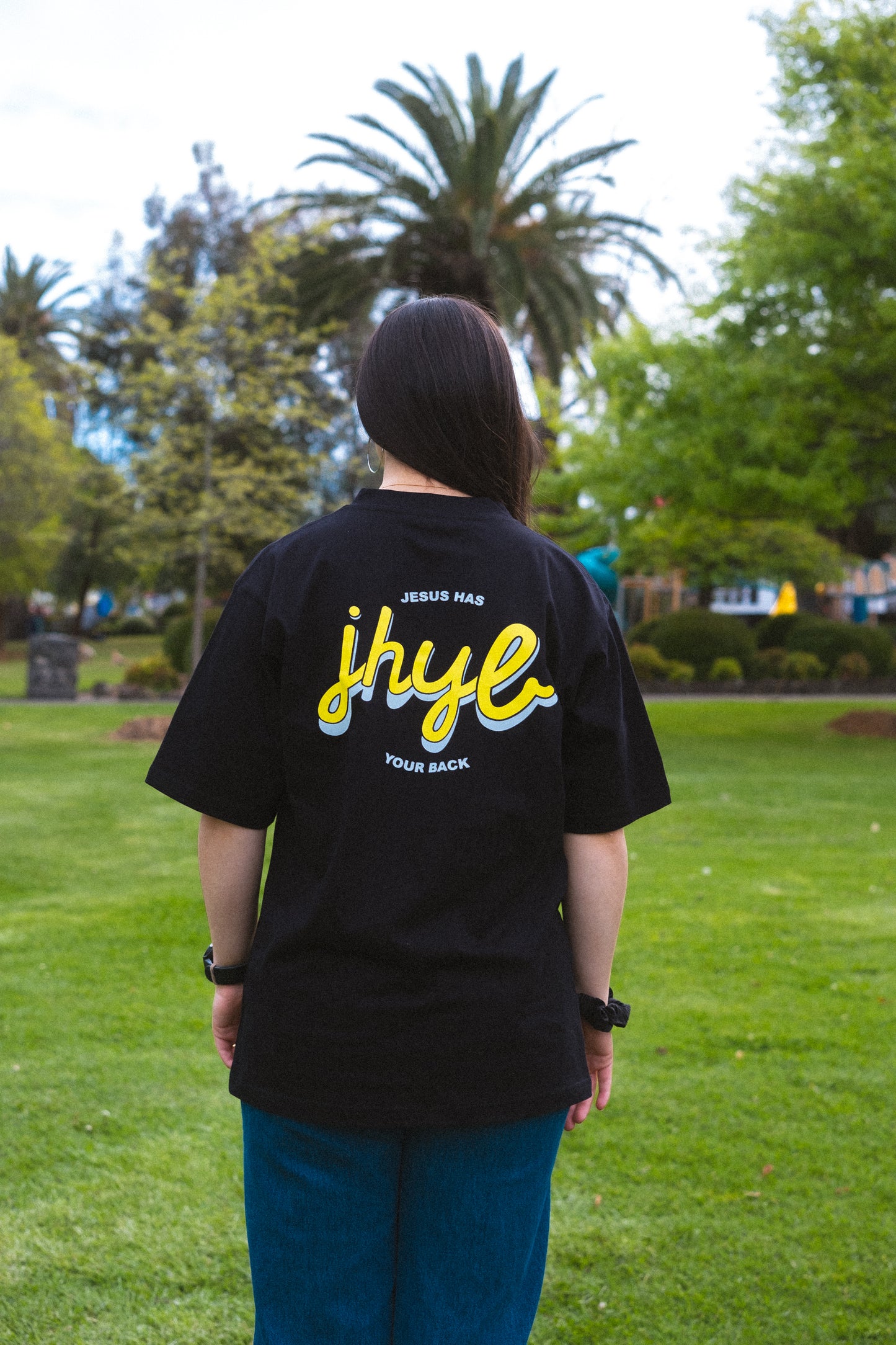 JHYB Signature Tee – Black & Yellow