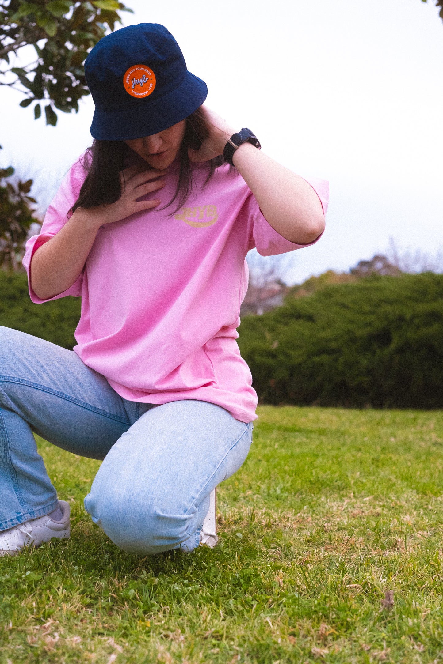 JHYB Essentials Tee – Pink