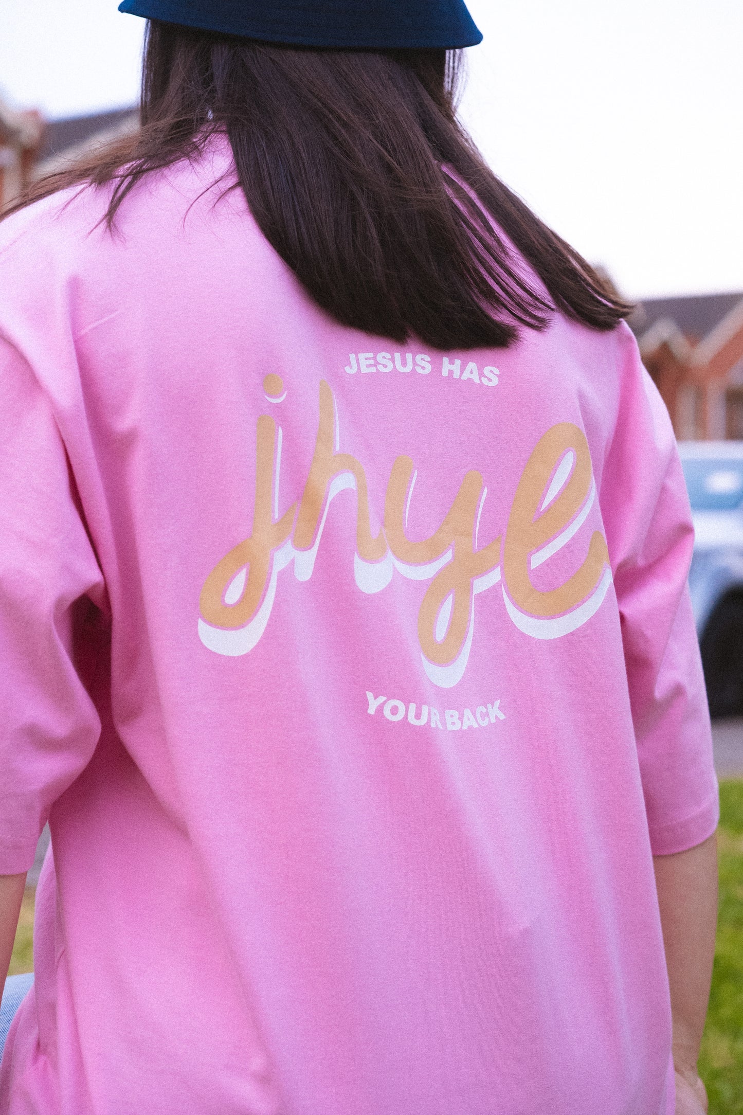 JHYB Essentials Tee – Pink