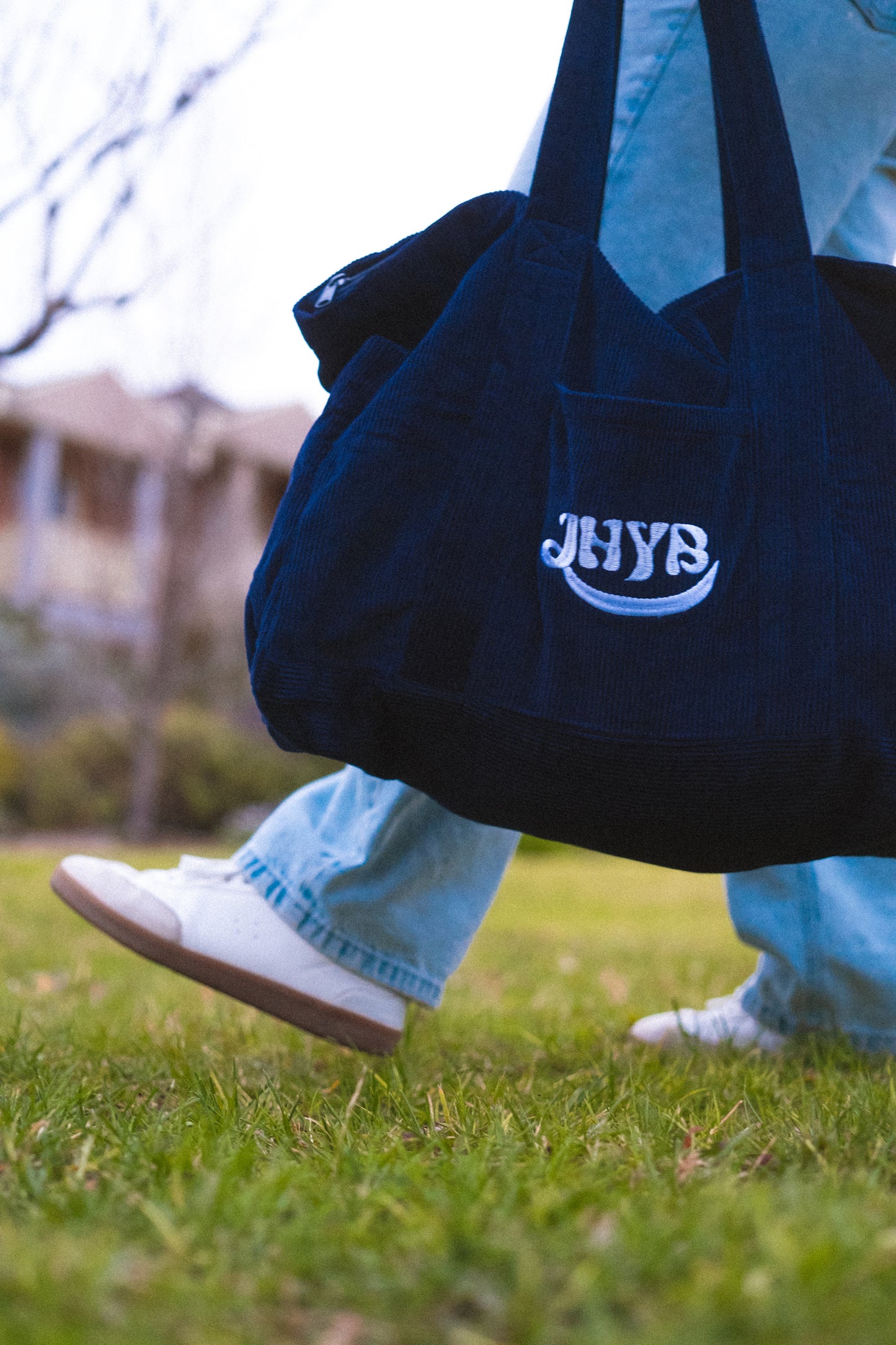 JHYB Corduroy Tote Bag – Limited Edition